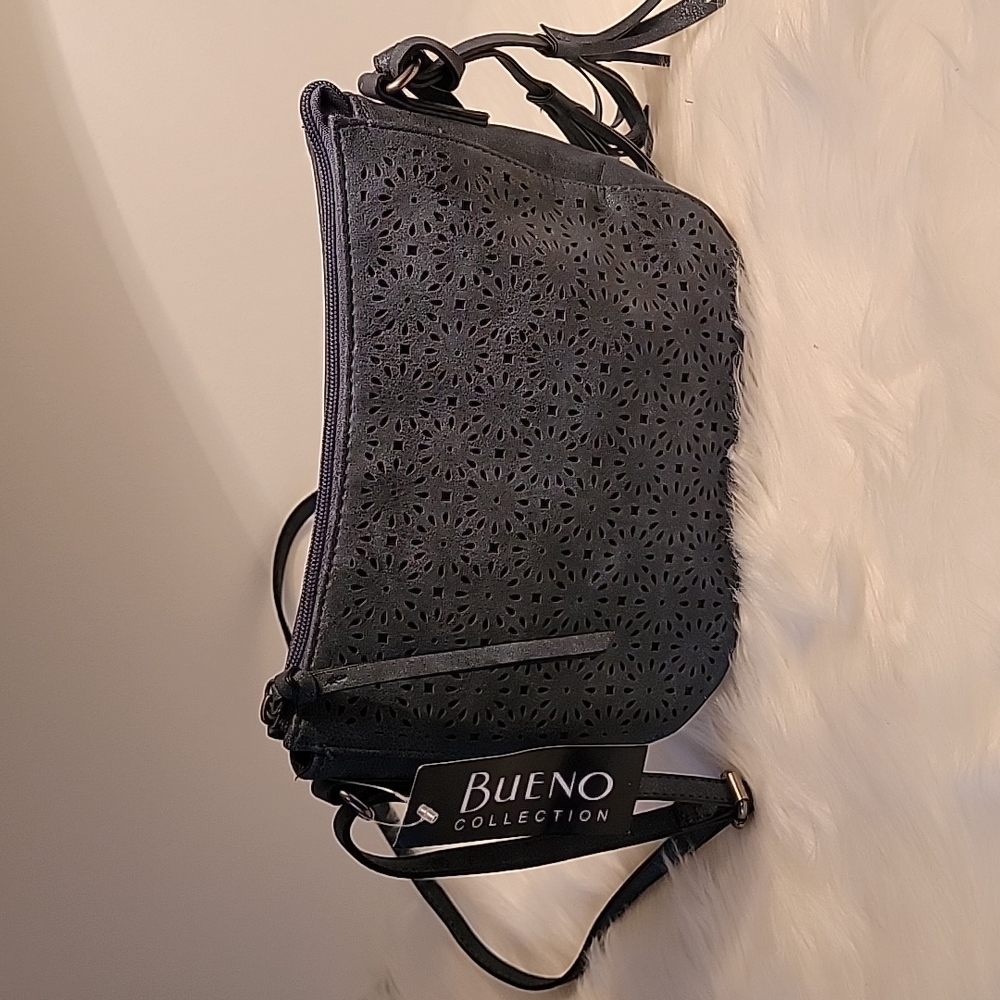NWT Bueno Blue Crossbody purse